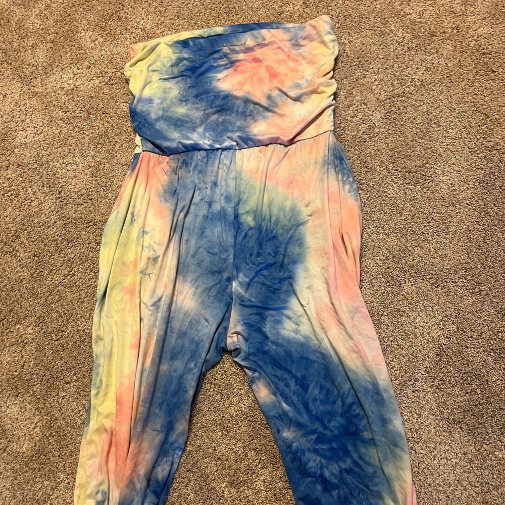 Tie-dye romper